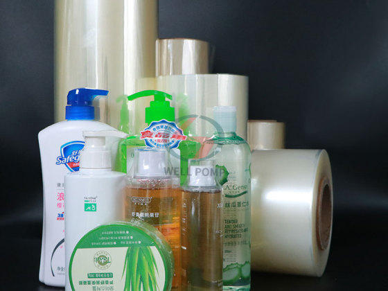 custom shrink wrap bags packaging film bottle label print