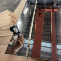 Platte aus Edelstahl 430 mit Hochglanzoberfläche