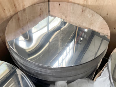 Círculo de acero inoxidable