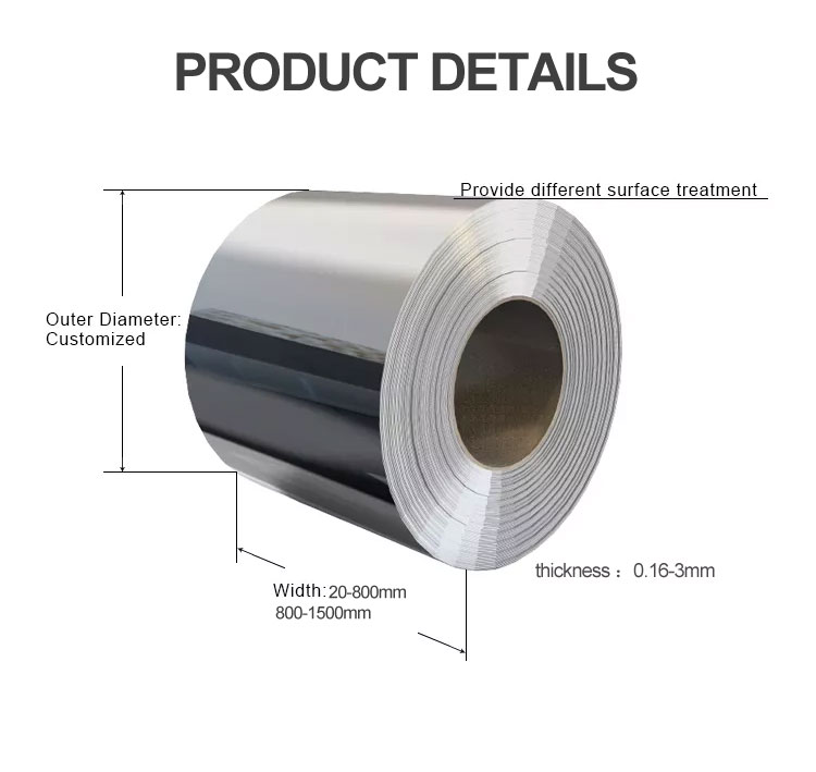 410 hl cold rolled stainless steel coil