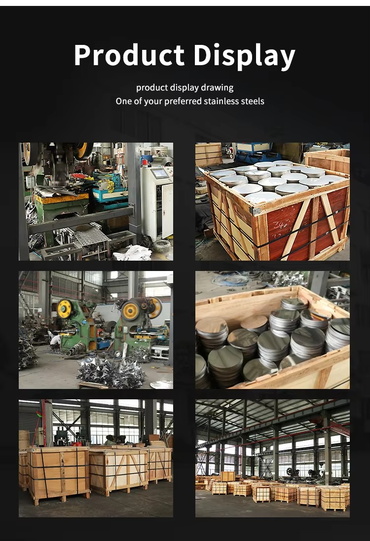 201 J1 2B surface stainless steel circle