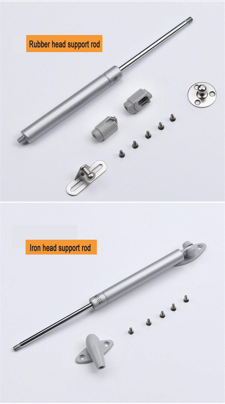 Low pressure pneumatic rod