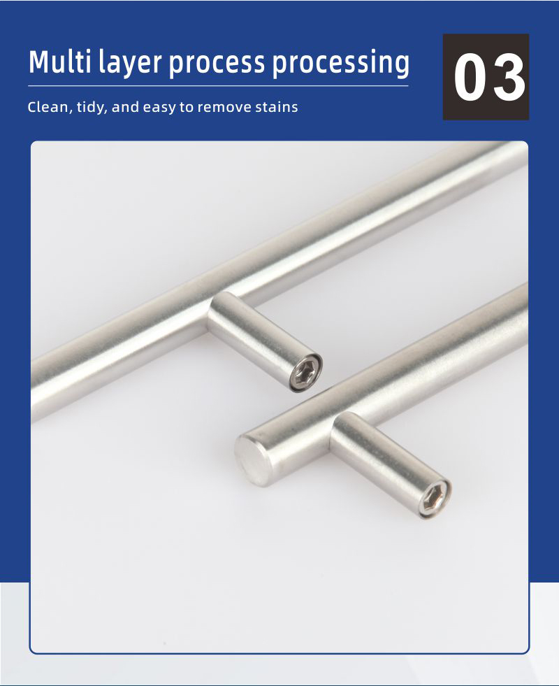  stainless steel handles