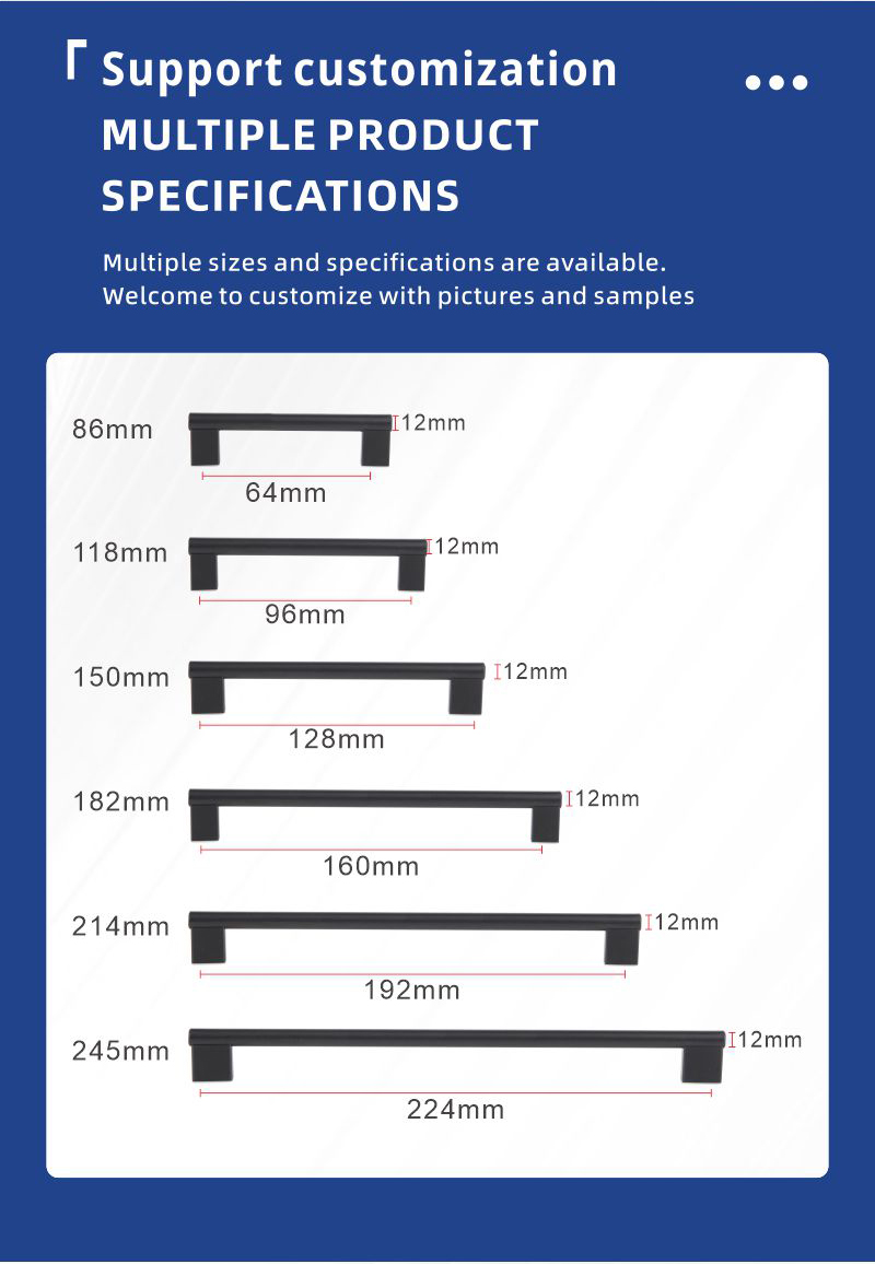 Metal Kitchen Cabinets Furniture Wardrobe Handle