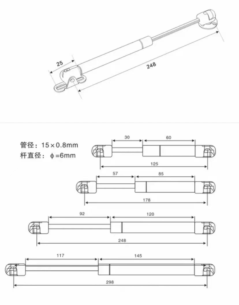 Gas Struts