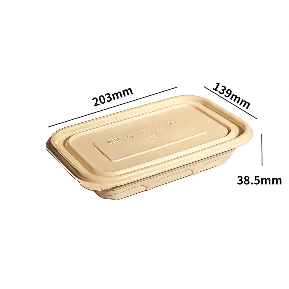 Biodegradable lunch boxes