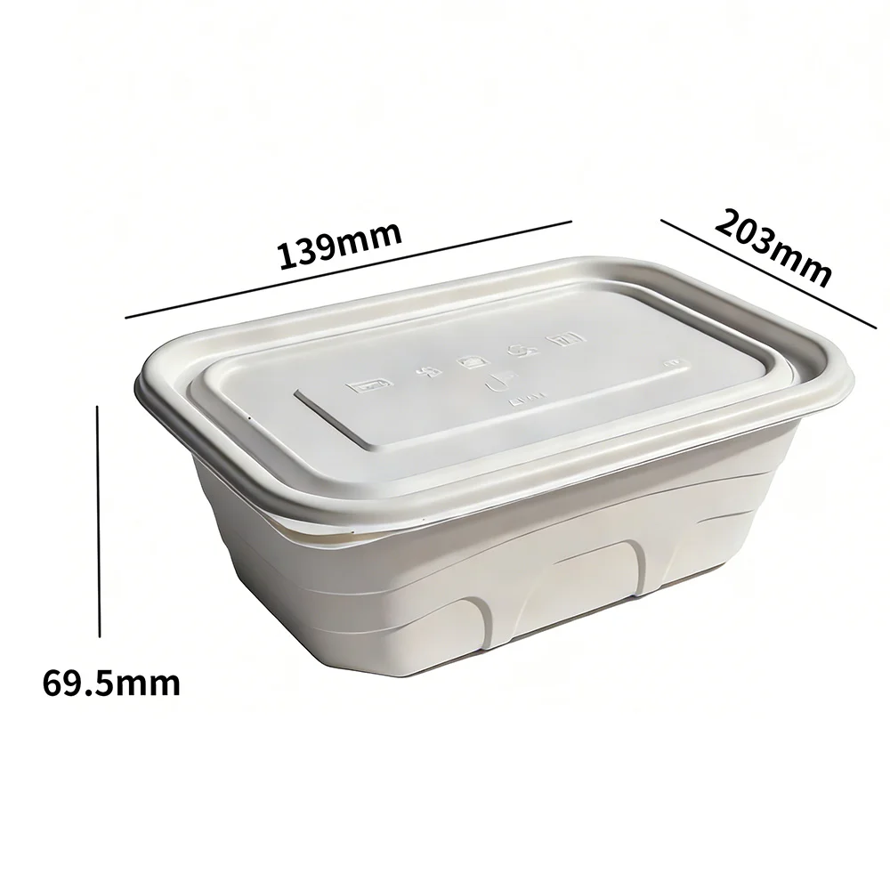Cornstarch Biodegradable Takeaway Packaging