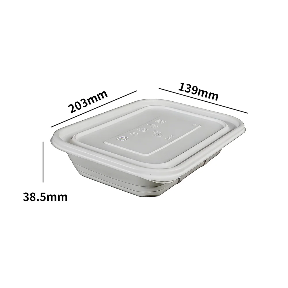 500ml 750ml 1000ml Box With Lid