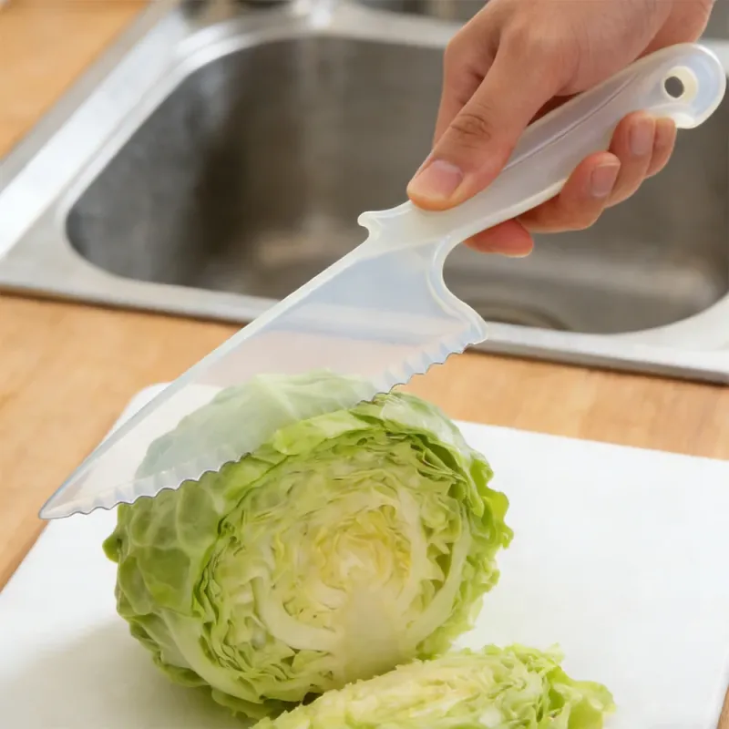 Safety Cooking Plastic Knife For Children Bakeware