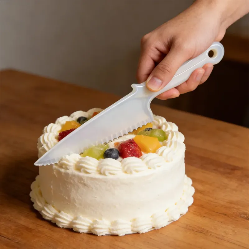 Safety Cooking Plastic Knife For Children Bakeware