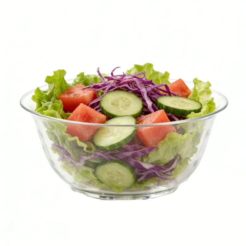 10oz Clear Small Salad Serving Bowl
