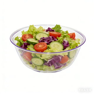 Premium 13.3fl oz Clear Salad & Dessert Serving Bowl