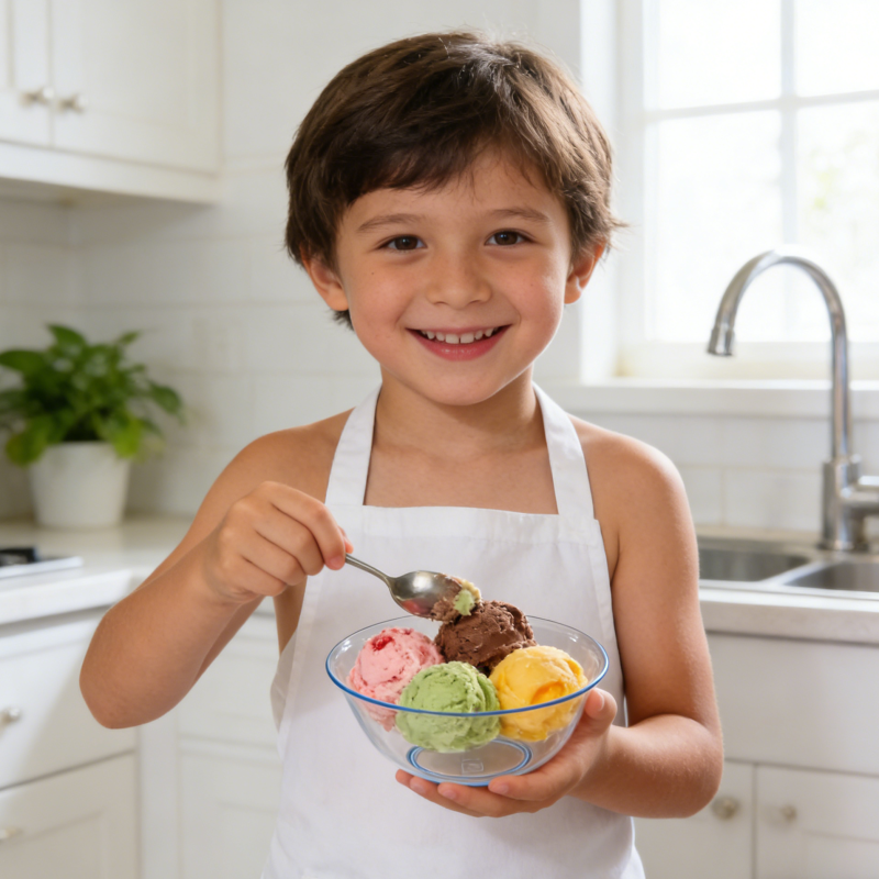 Premium 13.3fl oz Clear Salad & Dessert Serving Bowl