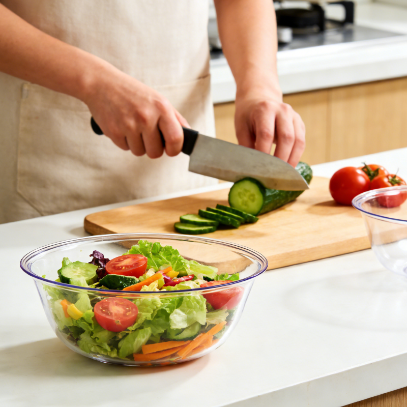 Premium 13.3fl oz Clear Salad & Dessert Serving Bowl