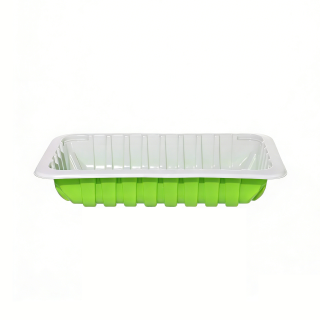 Grade Green Injection Molded Tray