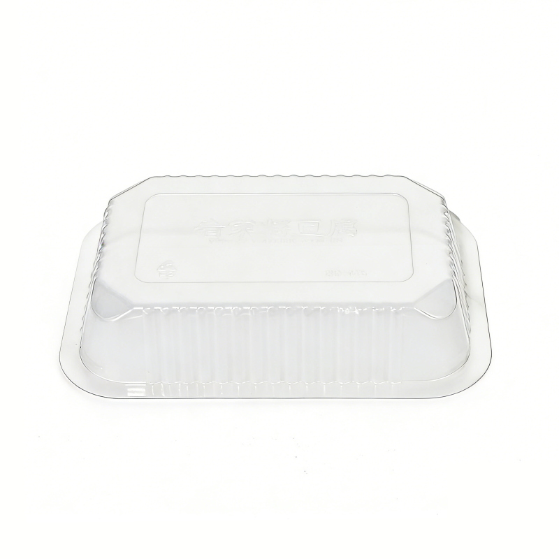 Crystal Clear Eco-Friendly Rectangular Food Container