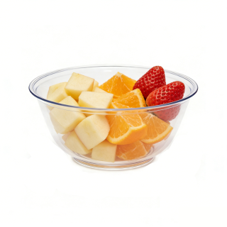 Premium Clear Round Food Grade Plastic Bowl