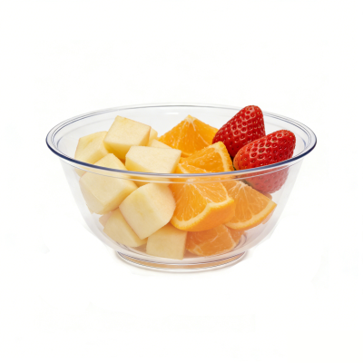 Premium Clear Round Food Grade Plastic Bowl