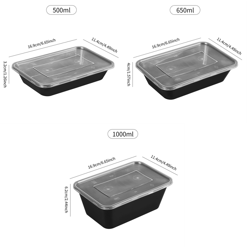 Premium Eco-Friendly Microwavable YM Series Meal Containers