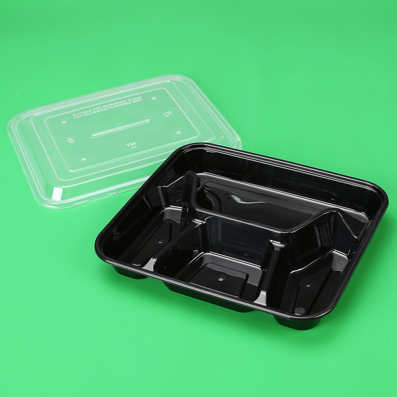 Multi-Compartment Reusable Meal Prep Containers