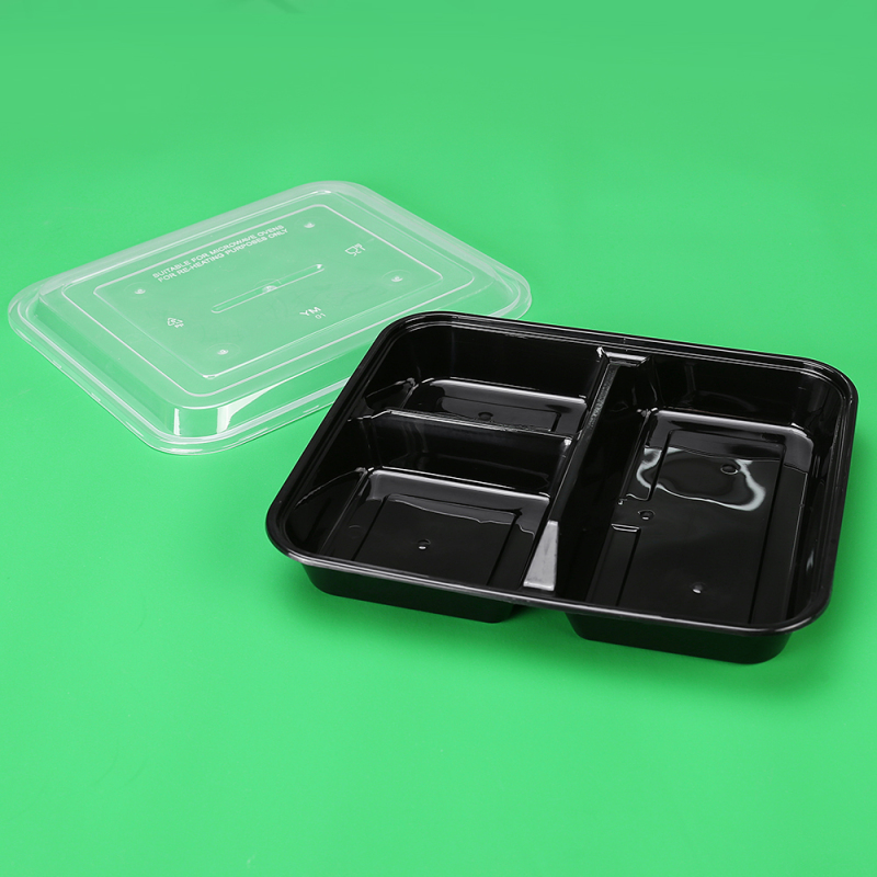 Multi-Compartment Reusable Meal Prep Containers