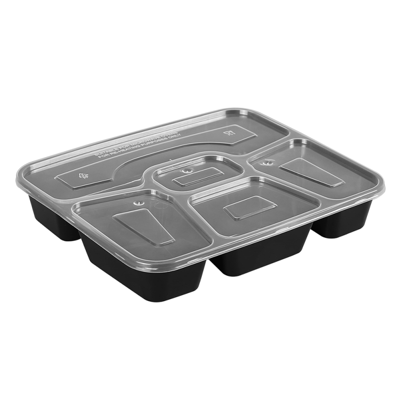 Multi-Compartment Reusable Meal Prep Containers