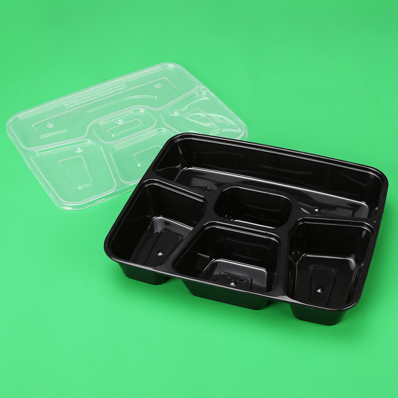 Multi-Compartment Reusable Meal Prep Containers