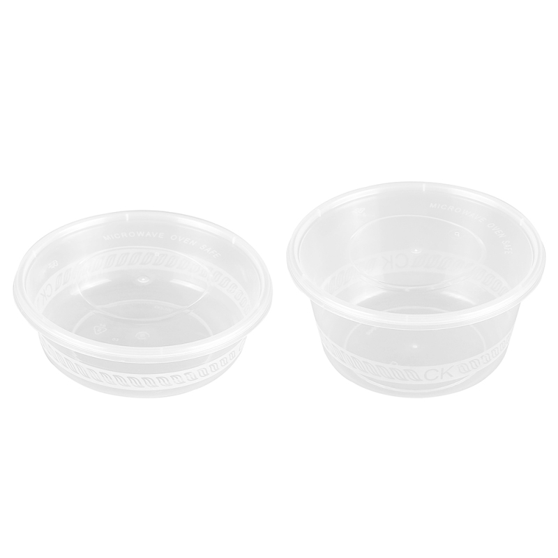 친환경 일회용 원형 테이크아웃 수프 그릇