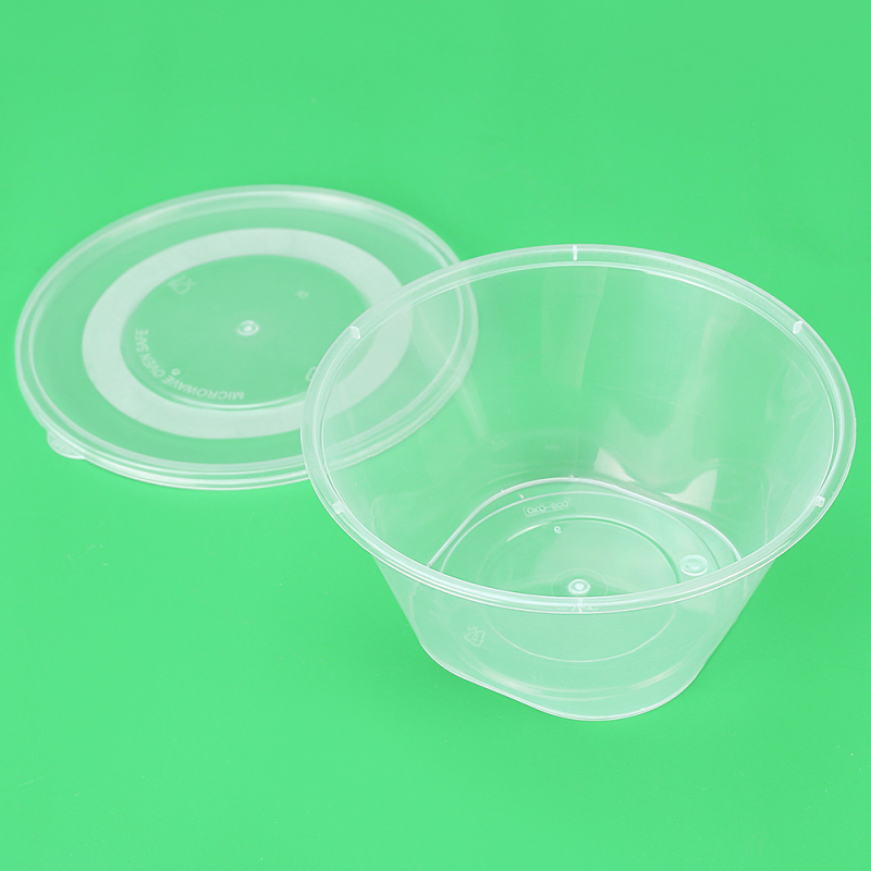 450ml 1000ml 누수 방지 투명 식사 준비용 그릇