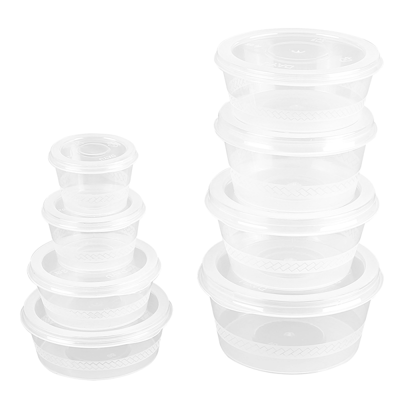 أكواب صلصة بلاستيكية من البولي بروبيلين مانعة للتسرب للاستخدام مرة واحدة