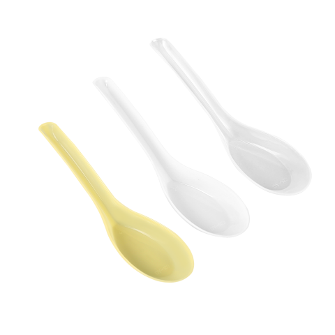 Premium Durable PP Plastic Dessert Soup Spoons
