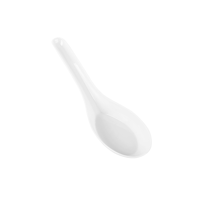 Disposable Wonton and Ramen Asian Style Soup Spoon