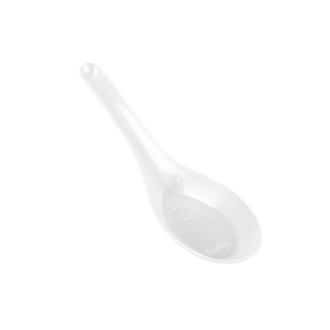 Disposable Wonton and Ramen Asian Style Soup Spoon