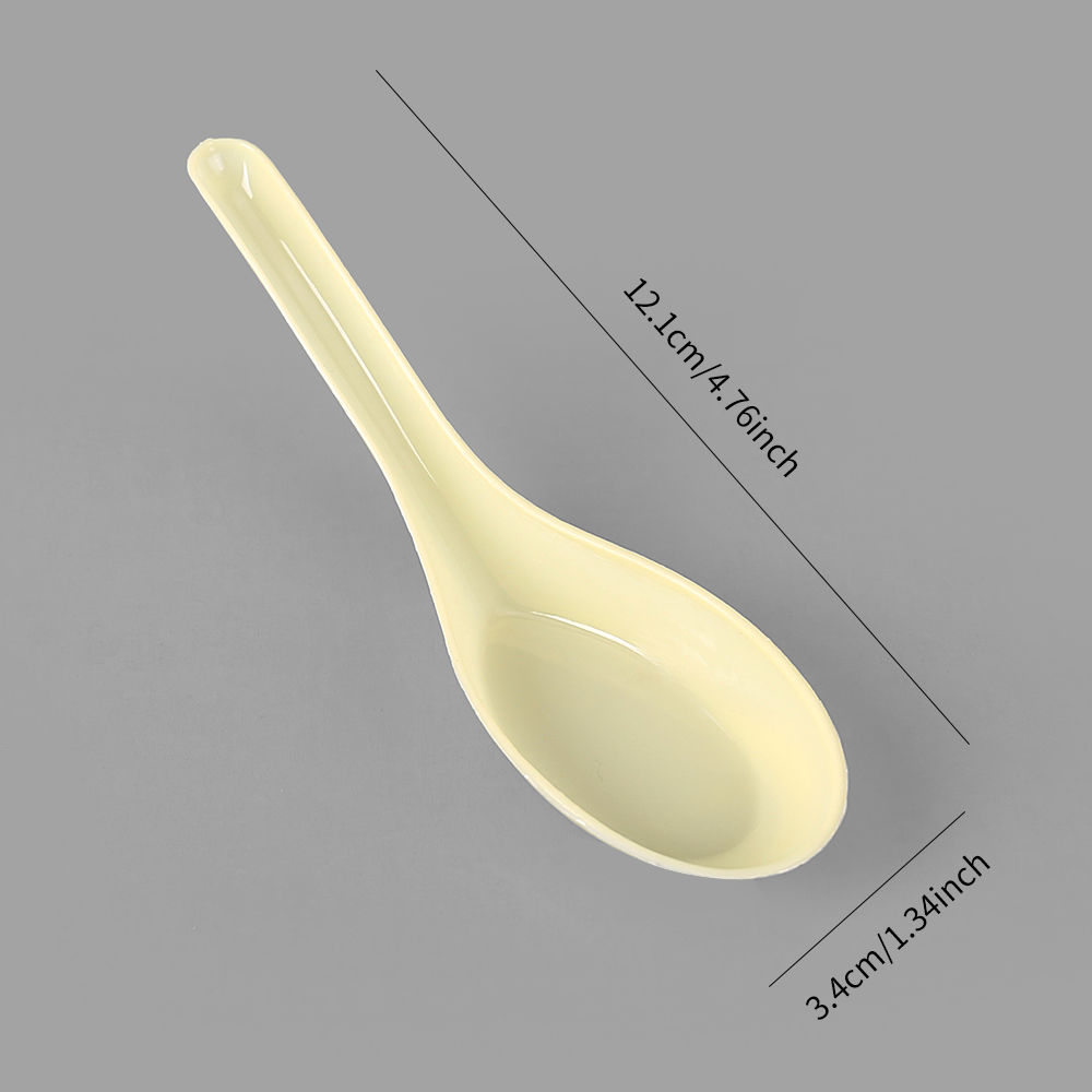 Durable Plastic Soup Spoons Durable Plastic Soup Spoons