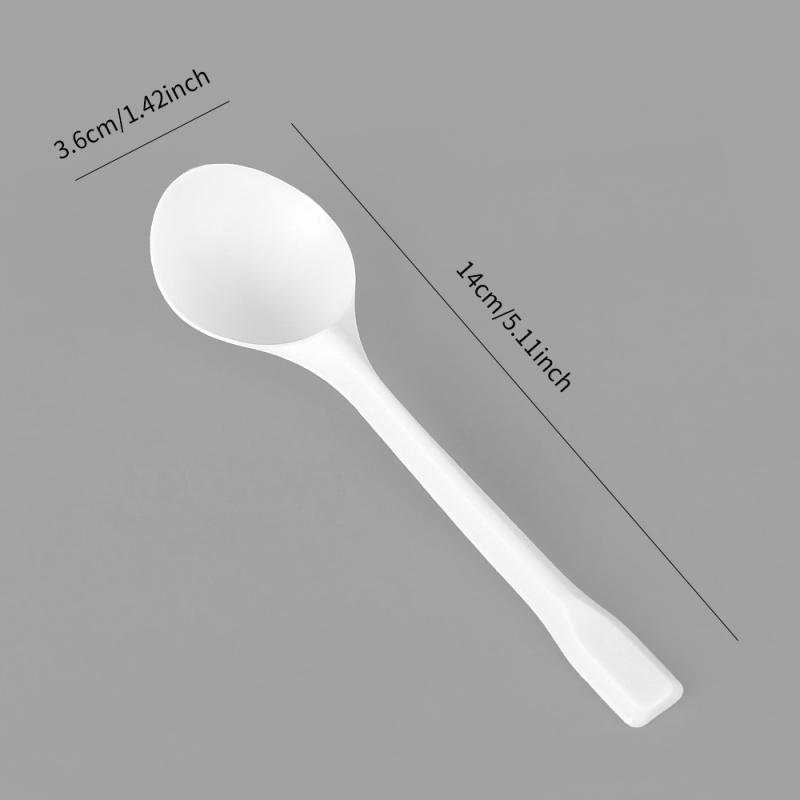 Durable Premium PS Plastic Party Dessert Spoons