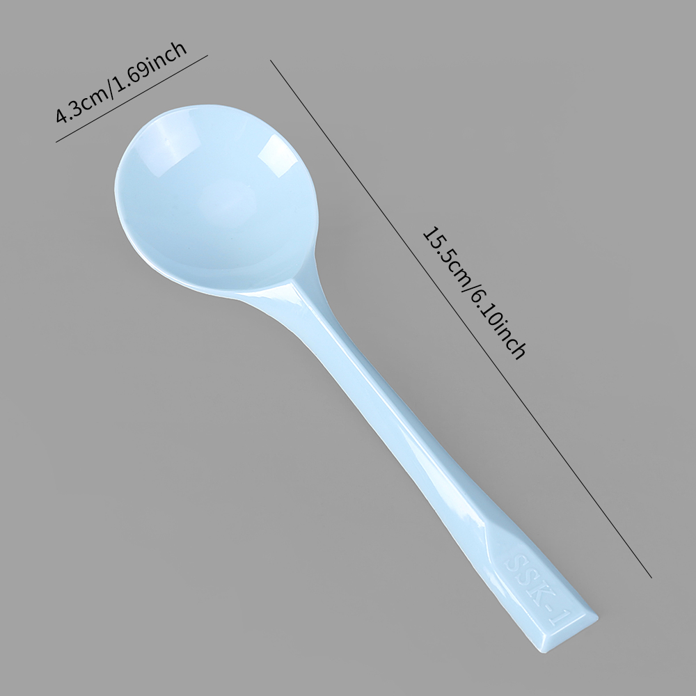 Heavy-duty plastic spoon