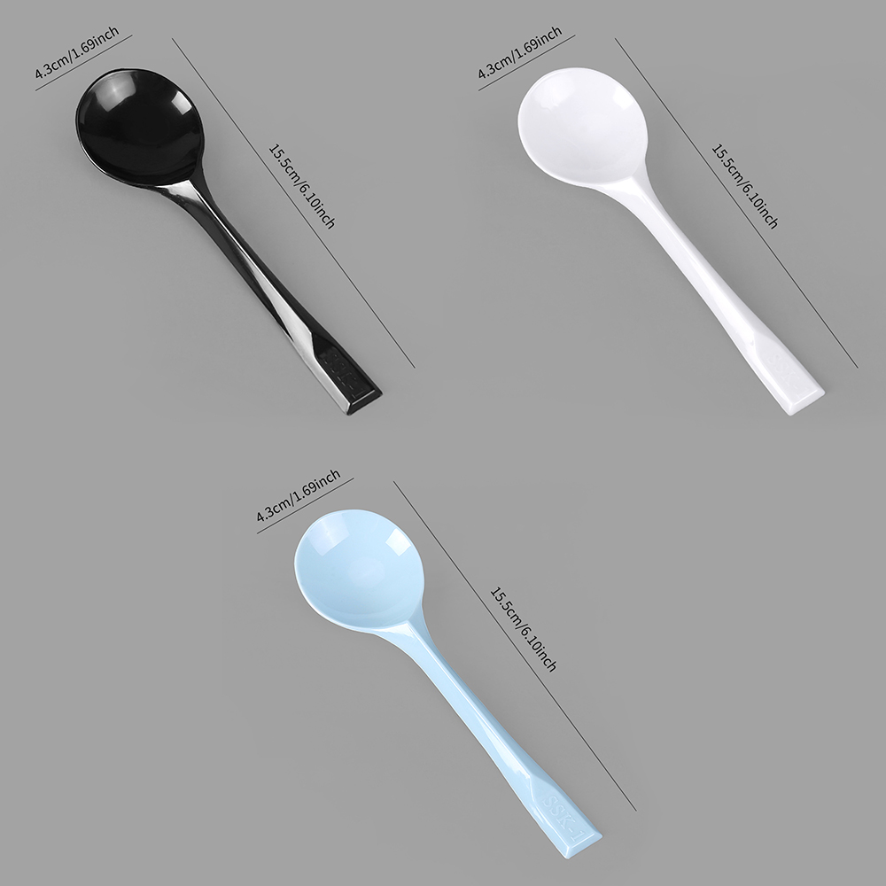 Heavy-duty plastic spoon