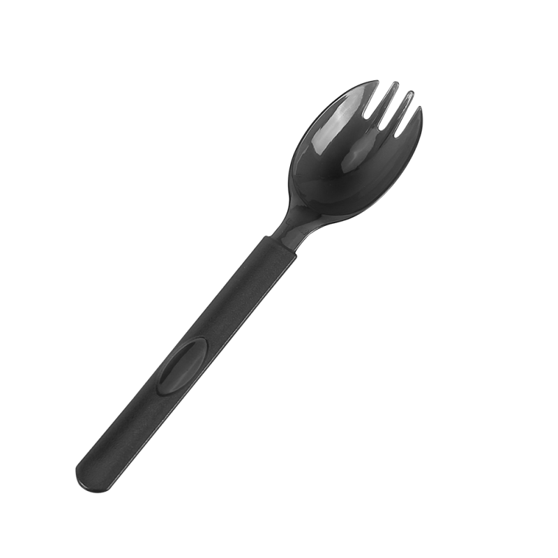 プロのケータリングに最適な耐久性のあるブラックPSフラットウェア