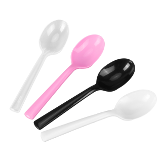 13.8cm Food Grade PP Plastic Spoons for Catering