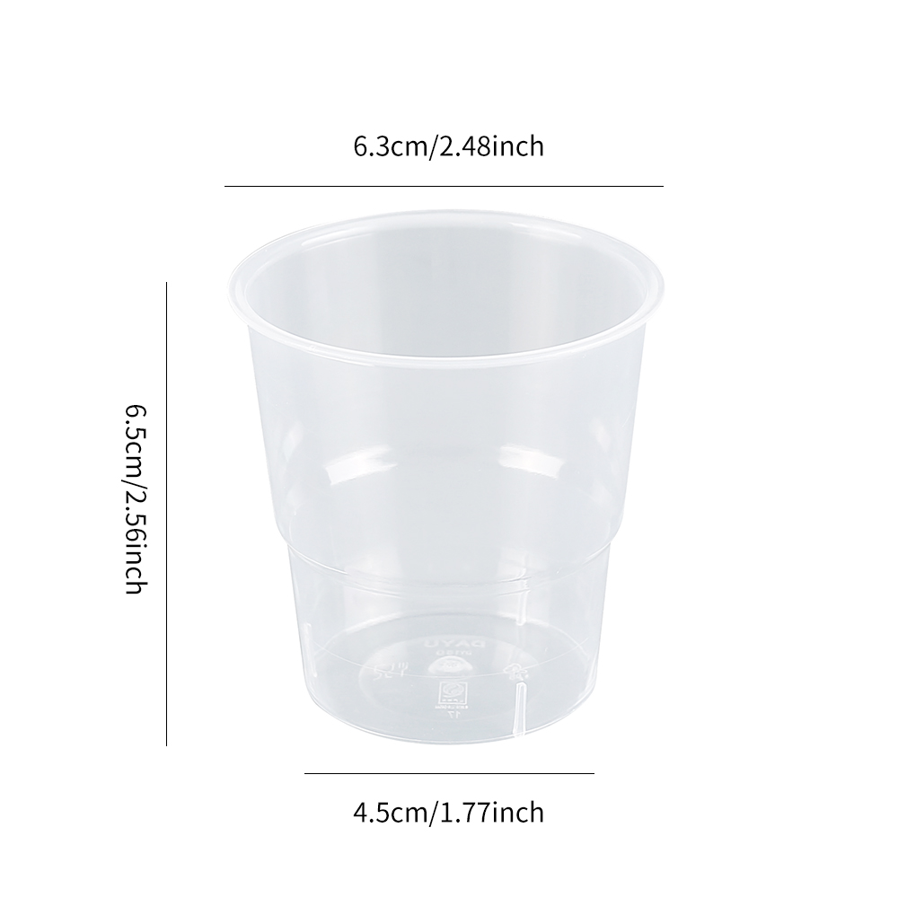 Clear Tasting Cups