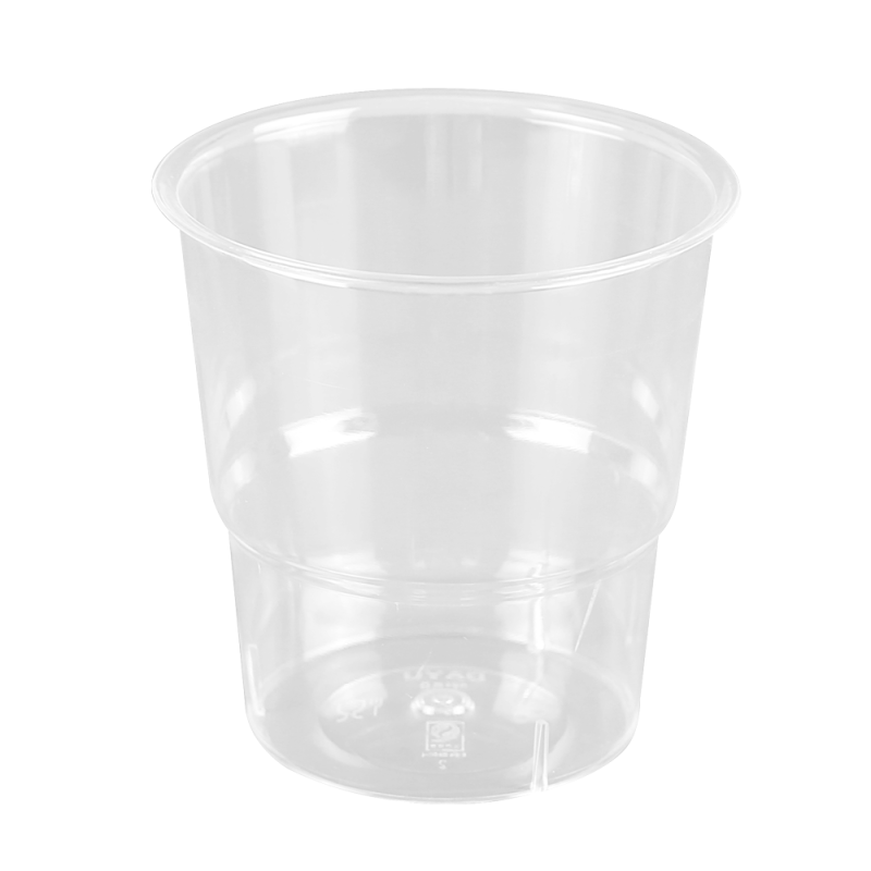 Disposable Mini Mousse Cups with Crystal Clarity