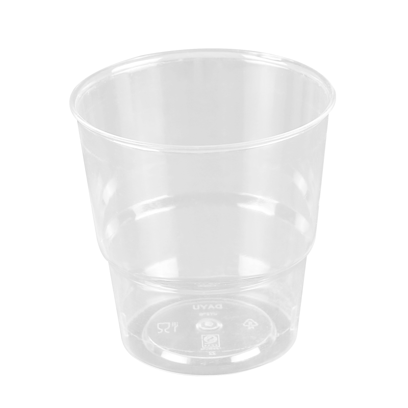 Disposable Mini Mousse Cups with Crystal Clarity