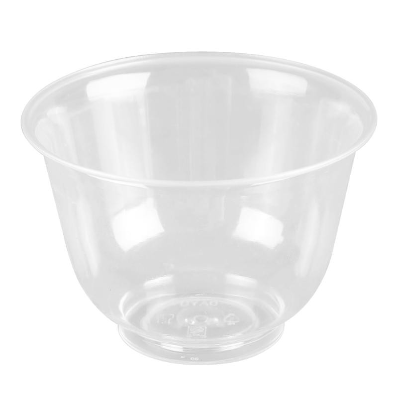 Disposable Mini Mousse Cups with Crystal Clarity