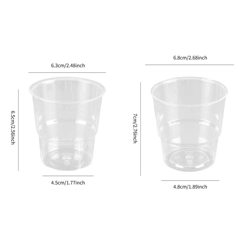 Clear Dessert Cups