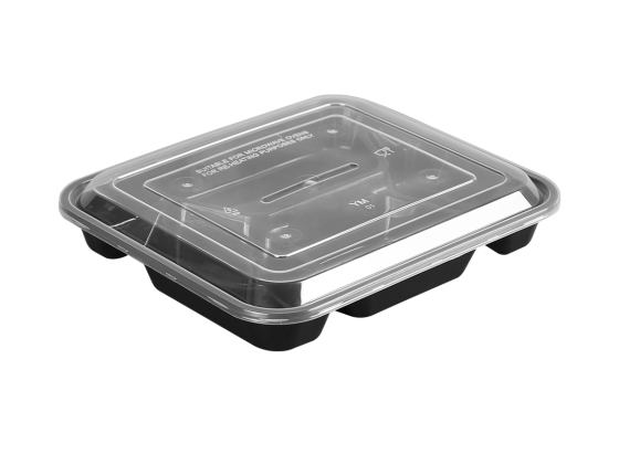 Microwave-Safe PP Square Meal Prep Container