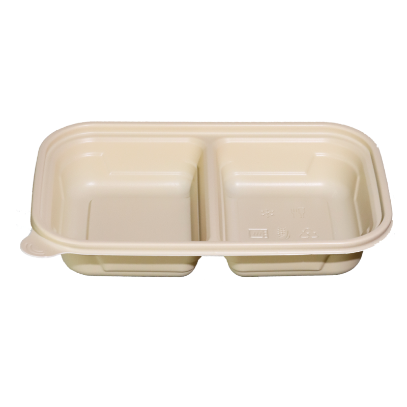Microwavable Corn Starch Food Container with Lid