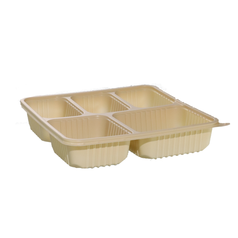 Eco-Friendly Cornstarch Takeaway Bento Box