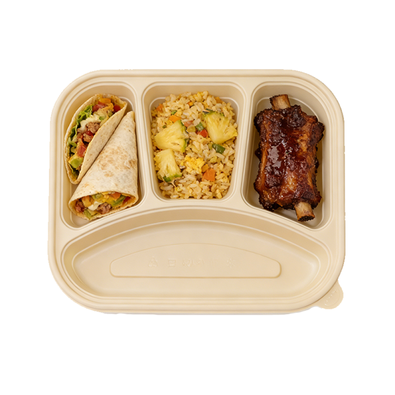 Sustainable Microwaveable Cornstarch Lunch Box