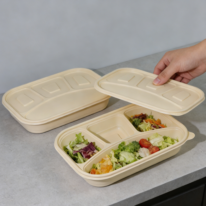 Sustainable Microwaveable Cornstarch Lunch Box