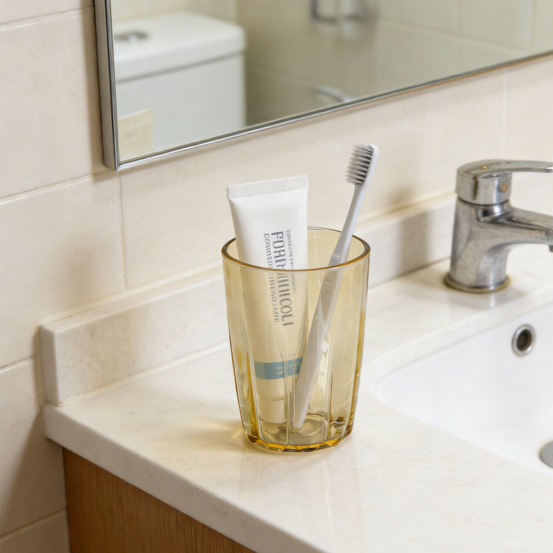 Durable 400ml PC Drinking Cup for Home & Bath